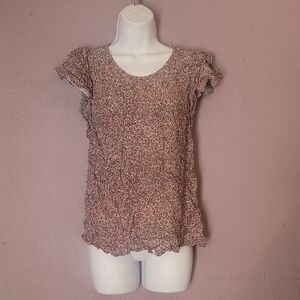 Cynthia Rowley Multicolor Floral Blouse